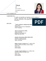 Sample CV