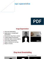 Lecture 4 Segmentation