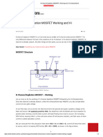 N Channel de Mosfet