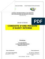 Une Mission D Audit Interne PDF