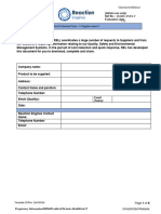 Supplier Evaluation Form