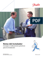 Notas Del Instalador de Danfoss