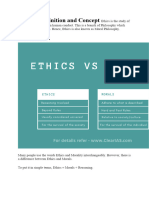 Ethics - Definition and Concept