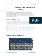 Layered PCB How Many Types of Layers of PCB Are There