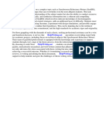 Synchronous Reluctance Motor Thesis