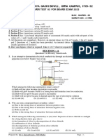 Science Class X Sample Paper Test 03 For Board Exam 2023