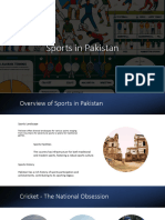 Sports and Tourism in Pakistan