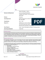 Speech Pathologist Grade 2 (CBR and TCP) PD 2023