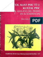 El Quejido Del Perro en Su Existencia Cuevas Cob Briceida