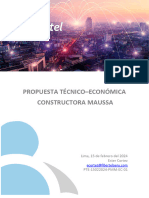 Propuesta Economica Contingencia Constructora Maussa