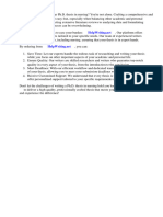 Sample PHD Thesis in Nursing