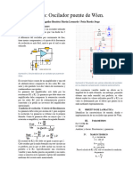 Practica Oscilador Puente de Wien