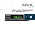 AXP340 Installation Manual