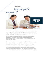 Investigacion Descriptiva