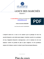 Cours Finances Des Marchés PDF