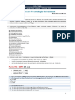 Examen 1 Techno Bâtiment