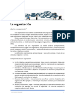 La Organización y Su Ambiente Externo