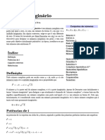 MATEMATICA - MMB5501 - S06 - 16 - Número Imaginário - Wikipédia, A Enciclopédia Livre