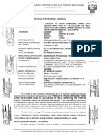 Acta de Entrega de Terreno