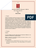 PlanoEnsino Laboratorio de Ensino de História UFMG