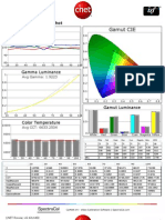 LG 42LK450 CNET Review Calibration Results