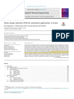 Phase-Change Materials (PCM) For Automotive Applications A Review