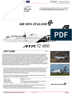 Atr 72-600 Air New Zealand 72