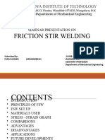 Friction Stir Welding