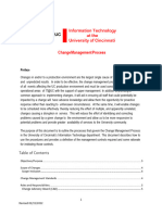 4 Change Management Process Cincinati University