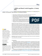 FinTech Adoption in SMEs and Bank Credit Supplies A Study On Manufacturing SMEs - 2023 - Multidisciplinary Digital Publishing Institute MDPI