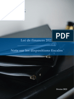 Nouveautés de La Loi de Finances 23