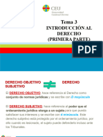 Tema 3 Introducción Al DERECHO (I)