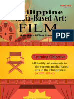 ARTS - Q3 PPT-MAPEH10 - Lesson 4 (Philippine Media-Based Art - FILM)