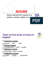 Engleski I Nouns