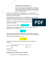 Distribucion Chi Cadrada