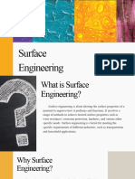 Surface Engineering