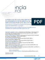 Confecção de Guia Multifuncional para Planejamento de Reabilitação Implantossuportada: Relato de Caso