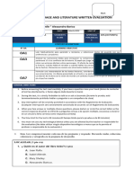 Prueba Lectura - La Iliada de A.B. - 8°