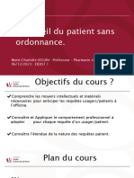 DEUST 1 S1 5 Accueil Du Patient Sans ordoSEGUIN 2