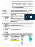 Lesson Plan in Science 6 Quarter 1