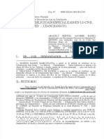 PDF Demanda de Otorgamiento de Escritura Publica Ejecucion de Acta