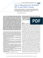 Recent Advances in Biosensors For Detection of COVID-19 and Other Viruses