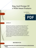 Modelling and Design of Vehicle With Smart Features