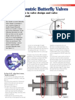 4 Double Eccentric Butterfly Valves Oxler VW