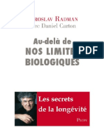 Au-Dela de Nos Limites Biologiques - Miroslav Radman