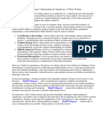 Thesis Significance of The Study PDF