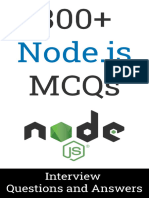 300+ Node - Js MCQ Interview Questions and Answers MCQ Format - Manish Salunke