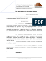 Informe Revalidación de Notas de EBR A CEBA-2022-25