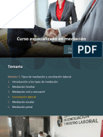 Conciliación Laboral - Módulo 5 - Curso Mediación 2023