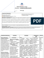 ESQUEMAS DE PLANIFICACIÓN para 5to de Primaria